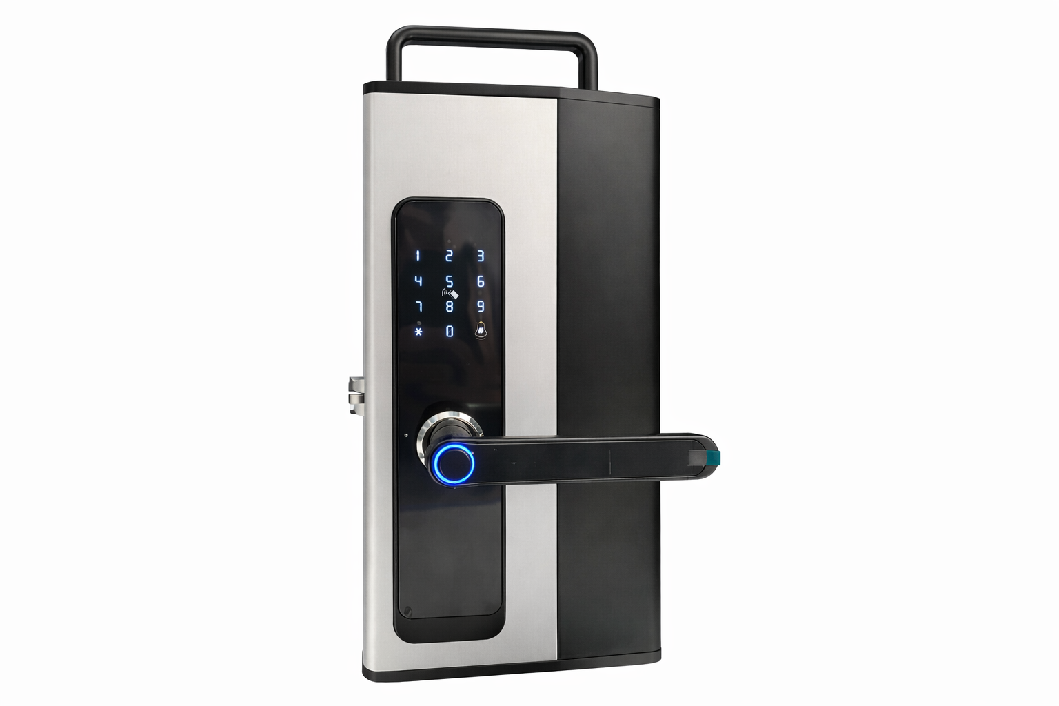 Brushed metal finish